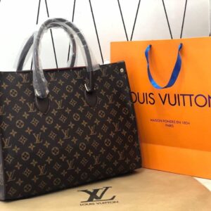 Handbag Louis Vuitton Brown in Plastic - 33206797