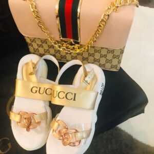 Gucci shoes discount and purse set