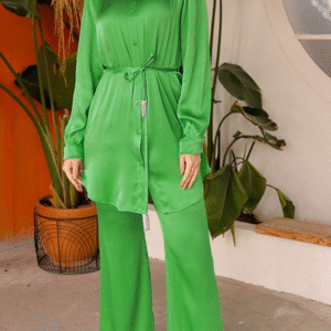 Combine Tunic and pant green