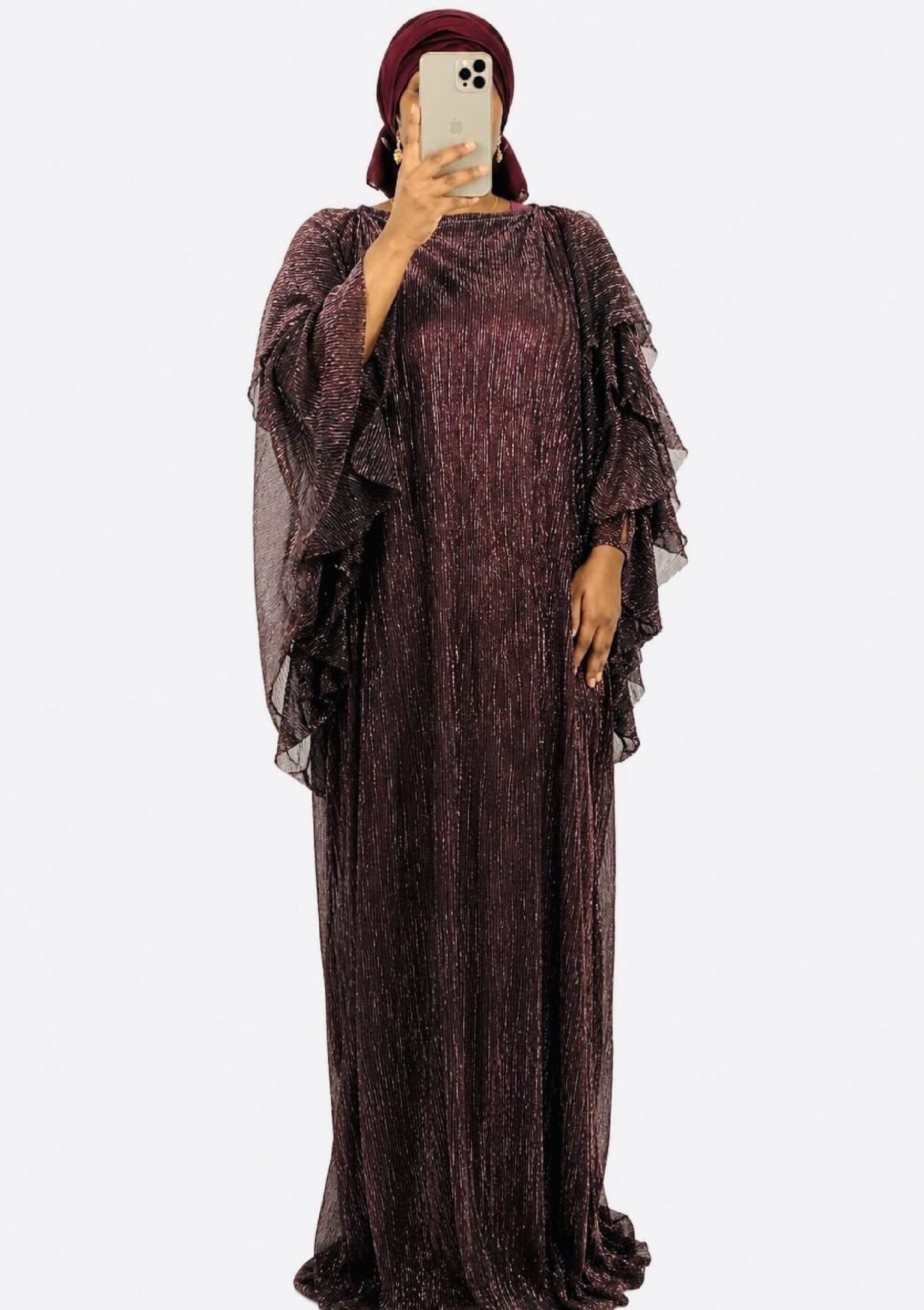 Glamorous modest dress